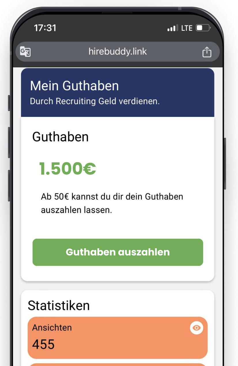 Empfehlungsprogramm im Gesundheitsbereich