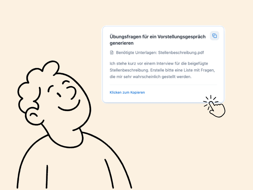 Das Karrierecenter in der Hosentasche: 15 Prompts für die Jobsuche