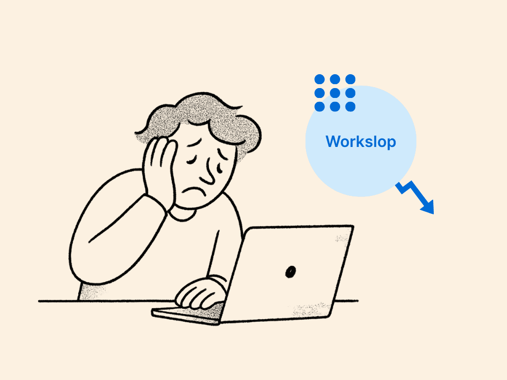 Wenn KI mehr Arbeit macht, statt sie zu sparen: Wie du „Workslop“ in deinem Unternehmen vermeidest