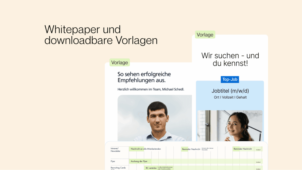 Whitepaper Mitarbeiterempfehlungsprogramme 2026: Erprobte Reruiting-Vorlagen